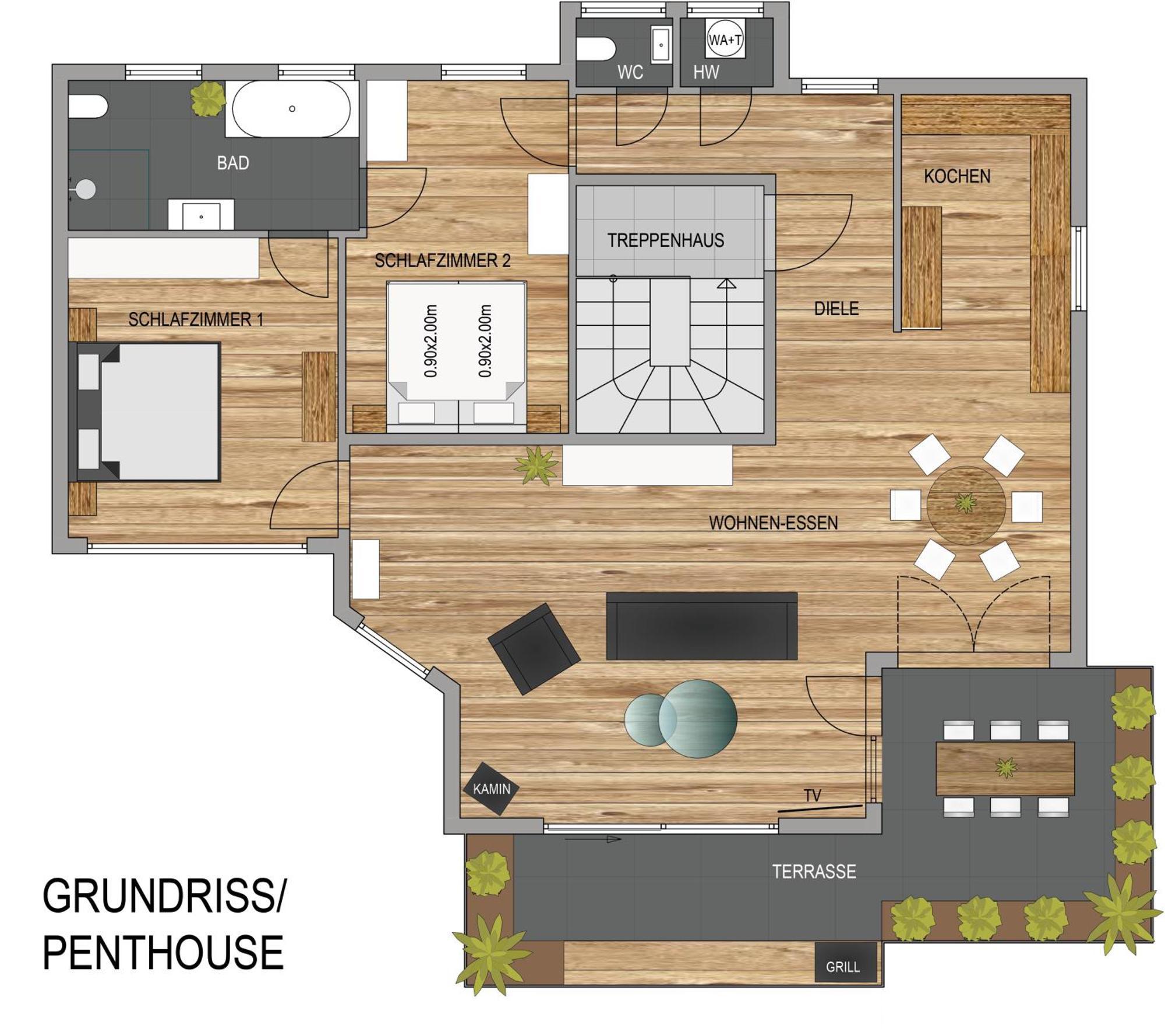Penthouse Wohnung Mit Schoenem Moselblick In Metternich Koblenz  Bagian luar foto